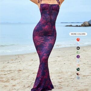 Small maxi dress floral